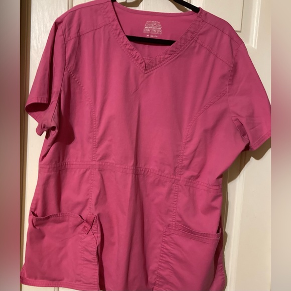 Ladies Size 2XL Authentic Scrubs Cherokee Workwear Core Stretch Top W/Pockets - Picture 14 of 16